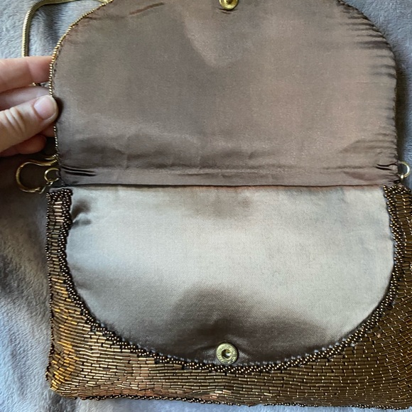 Vintage Regale Ltd. Iridescent beaded purse - Picture 7 of 10